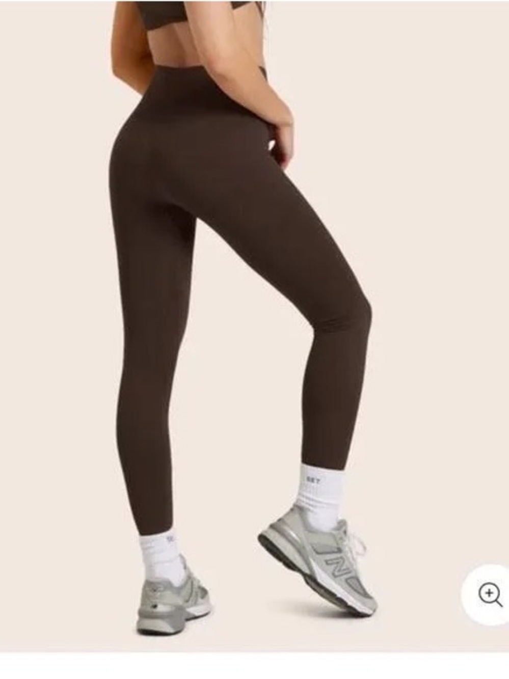 Set Active Sculptflex Seamless Leggings Espresso Brown XLarge